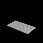 Thumbnail image #1 for Kopa Grilling Solutions DP160 PERFORATED PLANCHA INSERT Stainless Steel Perforated Plancha Grill Insert with Smoke-Penetration Slots