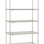 Thumbnail image #1 for Metro Super Erecta SE-3648S-86-S5 Stationary Starter Wire Shelving Unit, 48"W x 36"D x 86"H, 800 lb. capacity per shelf, 2000 lb. capacity per unit
