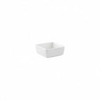 Thumbnail image #1 for Kadra Kitchenware Vikko Lightning VL-0559-1 Square White Gravy Boat Dish, 1.6-Inch Deep Case of 12