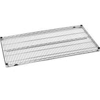 Thumbnail image #1 for AllPoints Foodservice Parts & Supplies Metro 1261021 Wire Shelf, 42"W x 18"D, Zinc-Chromate Finish