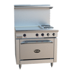 Thumbnail image #1 for Royal Range of California Electric Series RRE-2GT24 36-Inch Electric Range with 2 Hotplates, 24-Inch Thermostatic Griddle & Standard Oven