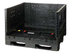 Thumbnail image #2 for Quantum Collapsible Polyethylene Bulk Box, 48 x 45 x 34 Inches, Black
