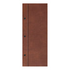 Thumbnail image #1 for Risch Chicago CMBFF-LTH 4.25X14 Bonded Leather Menu Board, 4-1/4" x 14", Hardback 3-Hole Binder Case of 25