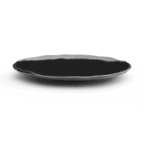 Thumbnail image #2 for G.E.T. The Edge - EGS M12P-B 12-Inch Round Black Melamine Plate with Organic Edge Case of 3