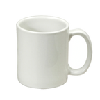 Thumbnail image #1 for 1880 Hospitality Buffalo White Ware by Oneida® F8000000562 Porcelain Coffee Mug, 11 oz, C-Handle, Bright White, Non-Stackable Case of 3 Dozen