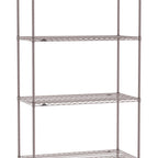 Thumbnail image #1 for Metro Super Erecta SE-2154K4-86-S4 Wire Stationary Starter Wire Shelving Unit, 54"W x 21"D x 86"H, 600 lb. capacity per shelf, 2000 lb. capacity per