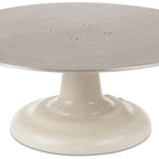 Thumbnail image #1 for JB Prince Ateco B605 Revolving Cake Decorating Stand, 12" Diameter x 5"H, Aluminum Top, Cast Iron Base