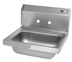 Thumbnail image #4 for John Boos Pro-Bowl Wall-Mount Stainless Steel Hand Sink, 14