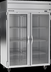 Thumbnail image #5 for Beverage-Air Horizon Series Two-Section Reach-In Refrigerator with Glass Doors, 46.88 Cu. Ft., Top-Mounted Self-Contained Refrigeration