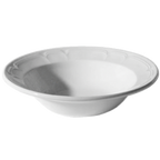 Thumbnail image #1 for Tableware Solutions USA Mont Blanc by Continental 66CCMOB013 White China Grapefruit/Cereal Bowl, Rimmed, 11 oz, 7" Round Case of 24