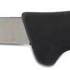 Thumbnail image #1 for JB Prince V824 5PL 5" Narrow Semi-Flexible Stamped High Carbon Stainless Steel Boning Knife with Black Plastic Handle