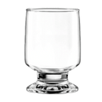 Thumbnail image #1 for International Tableware 500 Clear Non-Tempered Footed Sampler/Votive Glass, 5.75 oz Case of 4 Dozen