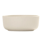 Thumbnail image #1 for Cal-Mil Arista 26106-5-103 Round Melamine Bowl, 16 oz, 5.25" Diameter, Matte Ivory Case of 6