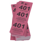 Thumbnail image #1 for Stanton Trading 3GCR-PINK Coat Room Check Tickets, Cardboard Triplicate, Pink Case of 50