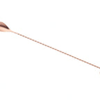 Thumbnail image #1 for Mercer Culinary Barfly M37012MUSMC Mustache Bar Spoon, 13-1/4", Twisted Stem, Matte Copper Finish Case of 12