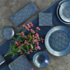Thumbnail image #2 for G.E.T. Catalina - EGS B234058-CDB Round Melamine Plate, 5-3/4-inch Diameter, Dark Blue Case of 6
