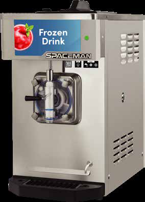 Product image #3 for Spaceman 6450-CL Countertop Single-Flavor Gravity Feed Frozen Drink Machine