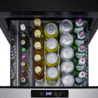 Thumbnail image #2 for Summit Commercial COOL1D Commercial Wine/Beverage Cooler Drawer, Single Drawer, 0.8 cu. ft., Stainless Steel Drawer Front