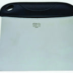 Thumbnail image #1 for JB Prince UA267 Stainless Steel Square Blade Pastry Scraper with Plastic Handle