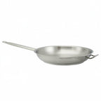 Thumbnail image #1 for Libertyware SSFRY16 16-Inch Uncoated Stainless Steel Fry Pan, Welded Handle, Aluminum-Clad Induction-Ready Bottom Case of 4