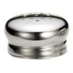 Thumbnail image #1 for TableCraft Products 154T Replacement Stainless Steel Shaker Top for Salt & Pepper Shakers, Dishwasher Safe Case of 720
