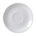 Thumbnail image #1 for Vertex China Alpine AL-2-PS 6-Inch Round Porcelain Saucer with Polished Foot Case of 3 Dozen
