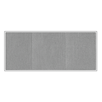 Thumbnail image #1 for Eastern Tabletop H925 Buffet Front/Back Panel, 61 x 21-3/4 in, Stainless Steel Perforated Full Panel