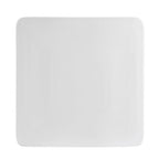 Thumbnail image #1 for CAC China Sunrise SF-SQ9 9-Inch Square Flat-Edge Porcelain Plate Case of 2 Dozen