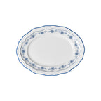 Thumbnail image #1 for Steelite International Folio, Porcelain 62533FP818 Porcelain Oval Platter, 9 x 6.75 in, Adelina Giselle Blue Case of 2 Dozen