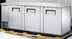 Thumbnail image #5 for True Three-Section Pass-Thru Back Bar Cooler, 90-3/8 Inch Wide, 6 Solid Locking Doors