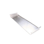 Thumbnail image #1 for AllPoints Foodservice Parts & Supplies 8014755 Range Heat Shield Holder, Stainless Steel, 8-1/4" H x 28-1/2" W x 2" D