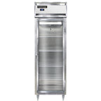Thumbnail image #1 for Continental Refrigerator Designer Line D1RSNSAGD One-Section Glass Door Reach-In Refrigerator, Stainless Steel Exterior, Top-Mount Refrigeration