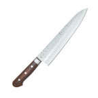 Thumbnail image #1 for Korin Togiharu HTO-HDGY-210 Hammered Damascus Gyuto Chef Knife, 8-1/4 in, VG-10 Stainless Steel, Hardwood Handle