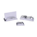 Thumbnail image #1 for G.E.T. Urban Renewal SGN-36 Short Wave Stainless Steel Card Holder, 2-1/4" x 1/2"H Case of 12