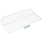 Thumbnail image #1 for AllPoints Foodservice Parts & Supplies 265960 Refrigerator Shelf, 16"D x 27-1/2"W, Left, White Epoxy Coated, with 4 Pilaster Clips