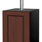 Thumbnail image #1 for Beverage Factory Kegco V24UPRL-2 Commercial 2-Keg Kegerator with Dual-Faucet Tower, Black Cabinet, Built-In or Freestanding