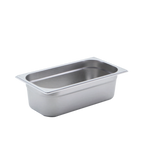 Thumbnail image #1 for ATSMFG MET MET-SP134 ATS MFG Solid 1/3 Size Steam Table Pan, 4" Deep, 24 Gauge Case of 24