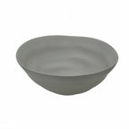 Thumbnail image #1 for Ten Strawberry Street Ripple RPPLE-GREYSRVBWL Grey Ceramic Round Serving Bowl, 80 oz., 10-3/4 in. Case of 4