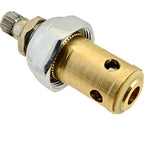 Thumbnail image #1 for AllPoints Foodservice Parts & Supplies 1111328 Hot Faucet Spindle Assembly, Full-Turn, Chrome-Plated Brass, Lead-Free