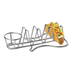 Thumbnail image #1 for G.E.T. Clipper Mill WGUITAR-01 . . Guitar-Shaped Stainless Steel Ramekin/Taco Holder, 2-1/2 oz., 10-1/2 in. Case of 6