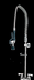 Thumbnail image #3 for Krowne Royal Series Deck-Mount Pre-Rinse Faucet Assembly, 4-Inch Centers, Spring-Action Gooseneck, 38-Inch Hose
