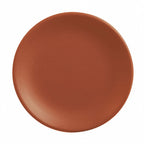 Thumbnail image #1 for Libbey Driftstone DRI-1-C 6" Round Coupe Rim Porcelain Plate, Satin Matte Finish