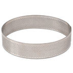 Thumbnail image #1 for JB Prince Pavoni MA217 Round Stainless Steel Crostate Micro Tart Ring, 5.9-Inch Diameter x 1-1/3-Inch Height