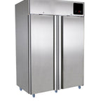 Thumbnail image #2 for QualServ (Middleby) U-Line Commercial UCFZ553-SS71A U-Line Corporation (Middleby) Two-Section Reach-In Freezer, 48 cu. ft., 2 Solid Doors