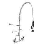 Thumbnail image #1 for Component Hardware Encore KLP53-11L4-AF3 Wall-Mount Pre-Rinse Assembly with 10-Inch Swing Add-On Faucet, 8-Inch Centers Case of 6