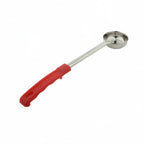 Thumbnail image #1 for Libertyware SPO2P 2 oz Perforated Portion Control Serving Spoon, Stainless Steel with Red Plastic Handle Case of 120