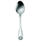 Thumbnail image #1 for 1880 Hospitality Classic by Oneida® 2496STBF Serving Spoon, 10", Fiddle Back Pattern, Shell Motif, 18/10 Stainless Steel 1 Dozen