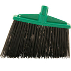 Thumbnail image #1 for AllPoints Foodservice Parts & Supplies 1591110 Green Lobby Broom Head, 12-1/4-Inch Wide, Angled Bristles