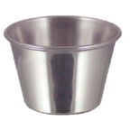 Thumbnail image #1 for International Tableware Holloware ISFS-I-A2 Round Stainless Steel Sauce Cup, 2 oz., 2-1/4" Dia. x 1-3/8"H 1 Dozen