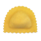 Thumbnail image #1 for Arcobaleno Pasta Equipment MOLD-AMF-RS-30B Ravioli Mold, 20 g, Half-Moon, Scalloped Edge, 2-1/2" x 2"